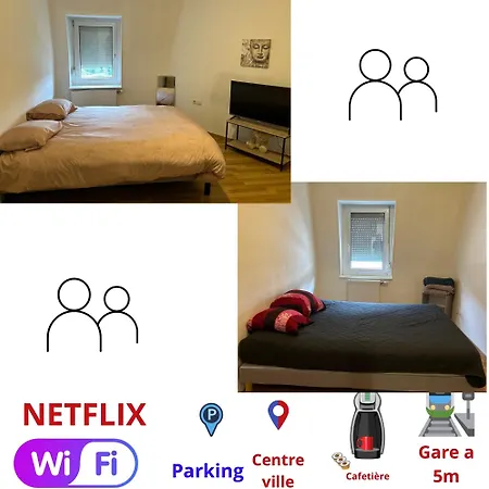 La Des Reves - Centre Apartamento Mulhouse